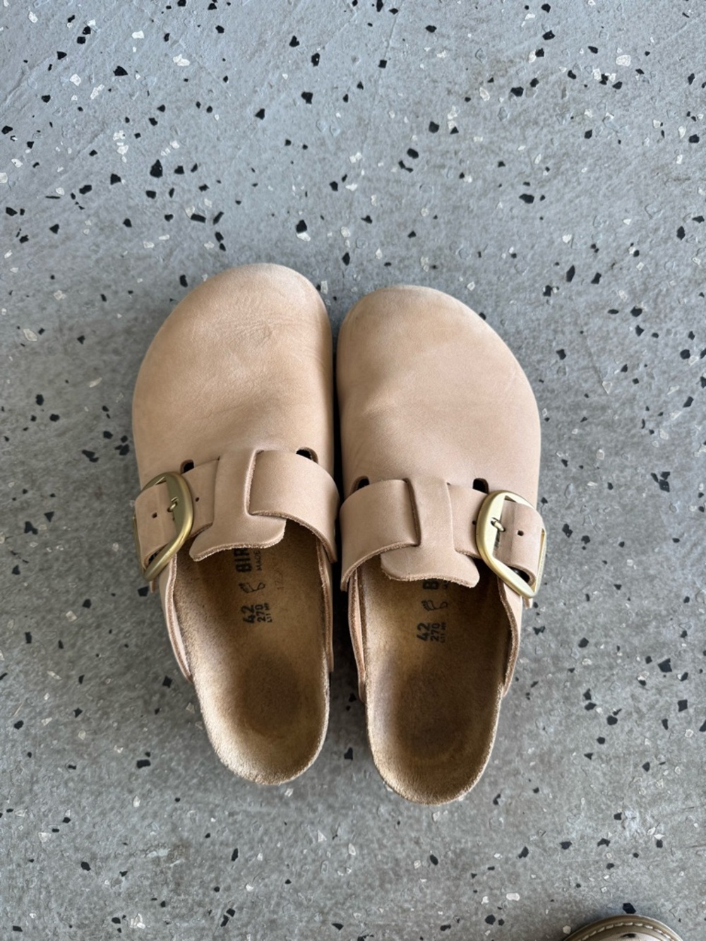Birkenstock Boston Big Buckle Oiled Leather